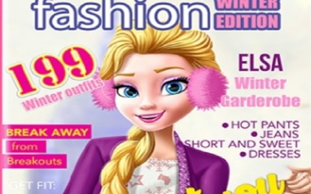 Princess Magazine Winter Edition uit de Chrome-webwinkel, te gebruiken met OffiDocs Chromium online