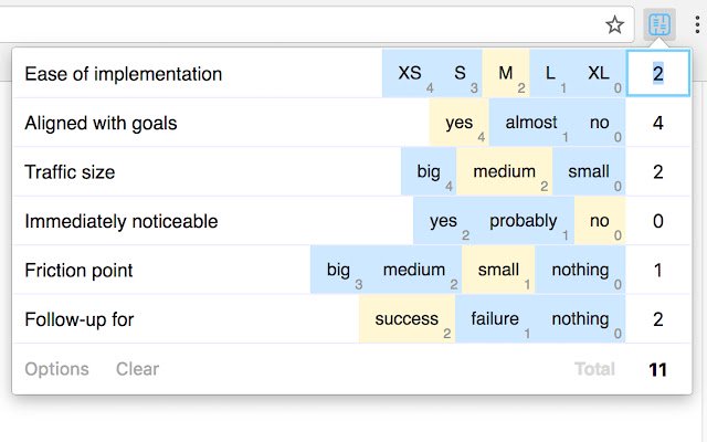 Priorita  from Chrome web store to be run with OffiDocs Chromium online