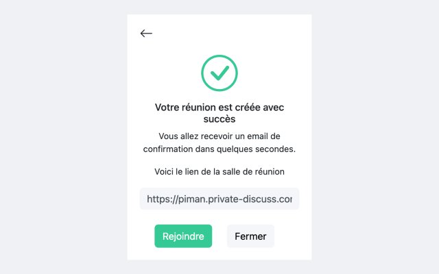 Discussion privée depuis la boutique en ligne Chrome à exécuter avec OffiDocs Chromium en ligne