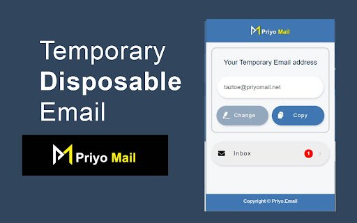 Priyo Mail  from Chrome web store to be run with OffiDocs Chromium online