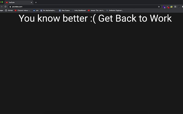 Procrastination Blocker  from Chrome web store to be run with OffiDocs Chromium online