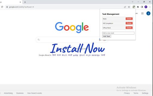 Productivity Extension  from Chrome web store to be run with OffiDocs Chromium online