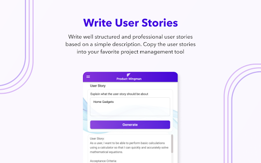 Product Wingman from Chrome web store to be run with OffiDocs Chromium online Product Wingman from Chrome web store to be run with OffiDocs Chromium online