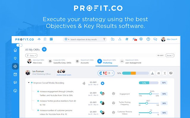 Profit.co từ cửa hàng Chrome trực tuyến sẽ được chạy với OffiDocs Chromium trực tuyến