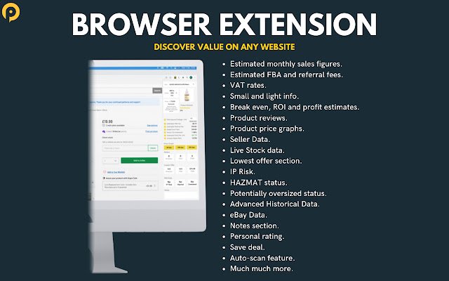 Profitl Amazon FBA Deal Analysis Tool  from Chrome web store to be run with OffiDocs Chromium online