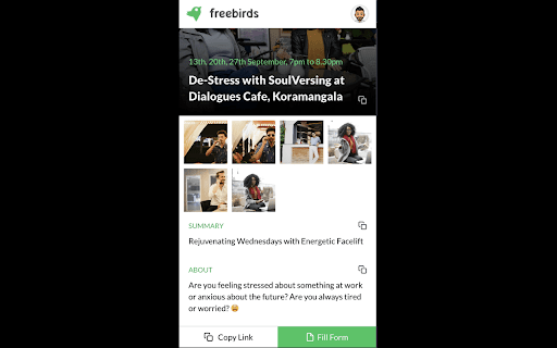 Promote with Freebirds  from Chrome web store to be run with OffiDocs Chromium online