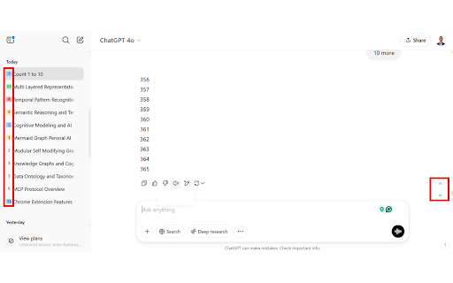 Prompt Counter and Jumper and Library For ChatGPT from Chrome web store to be run with OffiDocs Chromium online Prompt Counter and Jumper and Library For ChatGPT from Chrome web store to be run with OffiDocs Chromium online