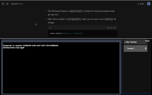 Prompter IDE  from Chrome web store to be run with OffiDocs Chromium online