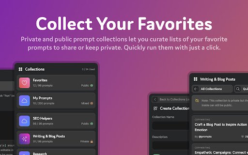 PromptForge for ChatGPT, Gemini, Claude and More  from Chrome web store to be run with OffiDocs Chromium online