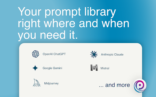 Promptifex Smart AI Prompt Manager  from Chrome web store to be run with OffiDocs Chromium online