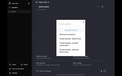 Promptist  from Chrome web store to be run with OffiDocs Chromium online