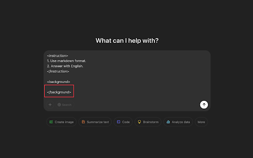 Prompt Tag Auto Closer  from Chrome web store to be run with OffiDocs Chromium online