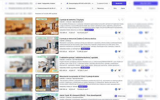 propertly.io  from Chrome web store to be run with OffiDocs Chromium online