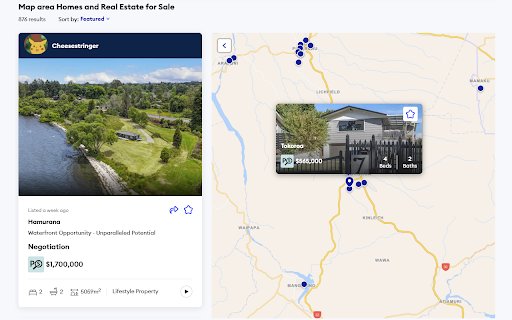 Property Seeker NZ  from Chrome web store to be run with OffiDocs Chromium online