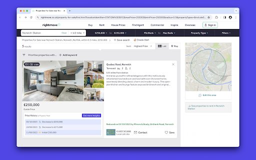 Property Track  from Chrome web store to be run with OffiDocs Chromium online