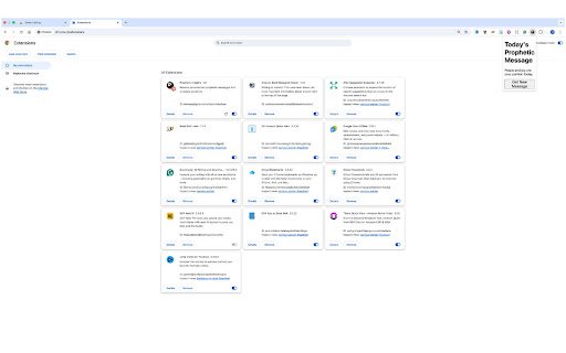 Prophetic Insights  from Chrome web store to be run with OffiDocs Chromium online