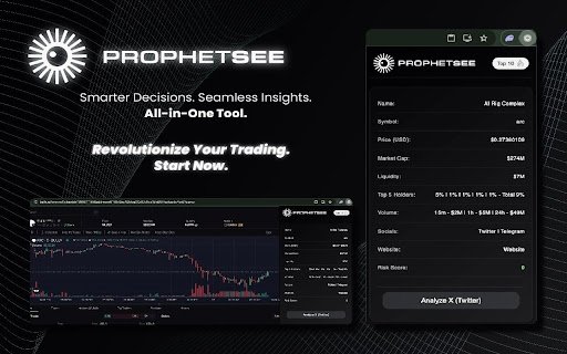 ProphetSee AI  from Chrome web store to be run with OffiDocs Chromium online