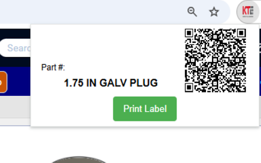 Proshop Label  from Chrome web store to be run with OffiDocs Chromium online