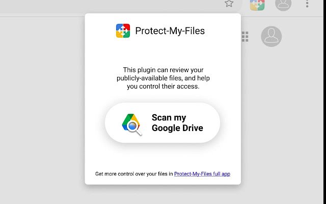 Protect My Files  from Chrome web store to be run with OffiDocs Chromium online