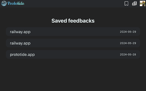 Prototide  from Chrome web store to be run with OffiDocs Chromium online