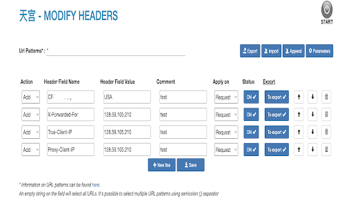 Proxy  from Chrome web store to be run with OffiDocs Chromium online