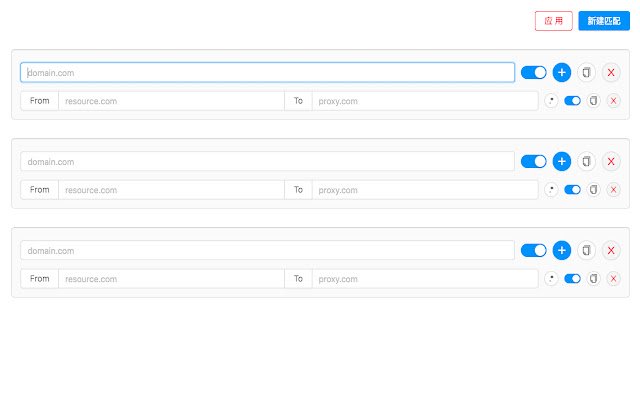 Proxy Agent  from Chrome web store to be run with OffiDocs Chromium online