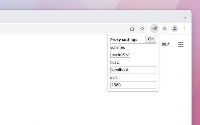 Proxy settings  from Chrome web store to be run with OffiDocs Chromium online