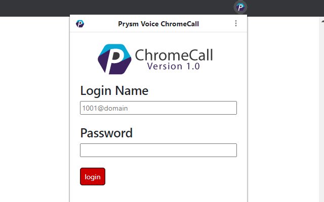 Chrome 웹 스토어의 Prysm Voice ChromeCall이 OffiDocs Chromium 온라인과 함께 실행됩니다.