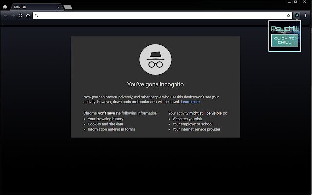 Psychill  from Chrome web store to be run with OffiDocs Chromium online