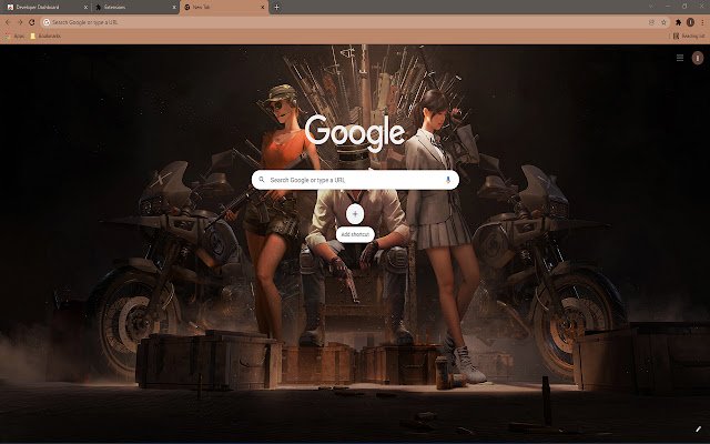 PUBGM HD Wallpaper Theme  from Chrome web store to be run with OffiDocs Chromium online
