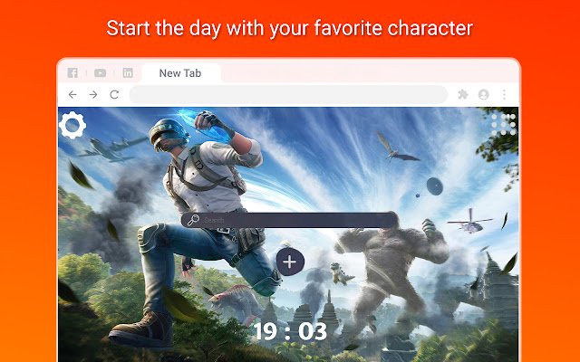 PUBG Wallpapers New Tab  from Chrome web store to be run with OffiDocs Chromium online