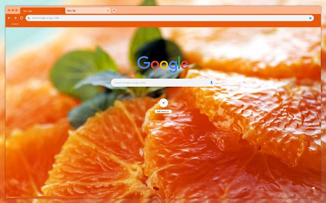 Polpa vermelha laranja da loja on-line do Chrome para ser executada com OffiDocs Chromium online