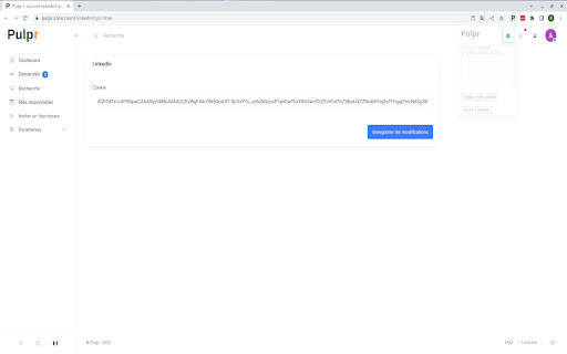 Pulpr: Manage commercial solicitations  from Chrome web store to be run with OffiDocs Chromium online