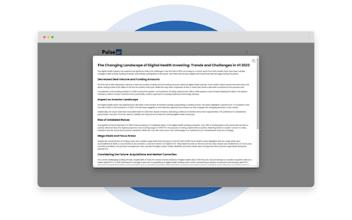 Pulse AI  from Chrome web store to be run with OffiDocs Chromium online