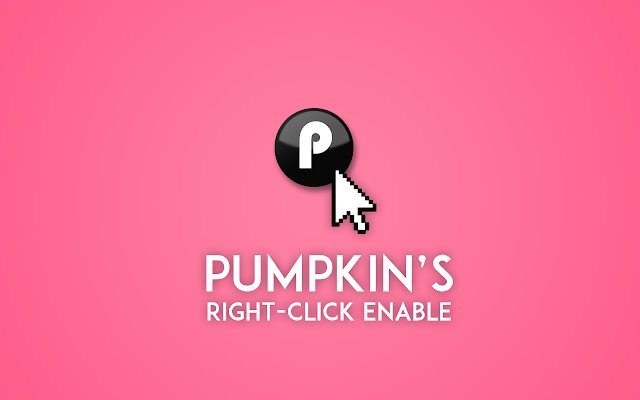 Pumpkins Right Click I-enable mula sa Chrome web store na patakbuhin gamit ang OffiDocs Chromium online