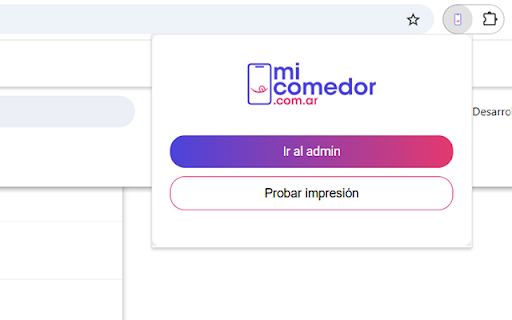 Punto de venta Mi Comedor  from Chrome web store to be run with OffiDocs Chromium online