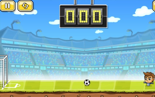 Puppet Soccer Challenge Game uit de Chrome-webwinkel om online met OffiDocs Chromium te spelen