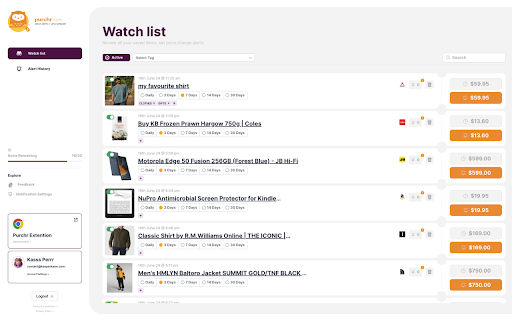 Purchr  from Chrome web store to be run with OffiDocs Chromium online
