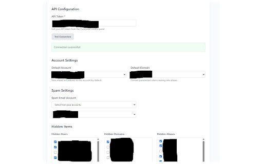 Purelymail Alias Manager  from Chrome web store to be run with OffiDocs Chromium online