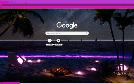 Purple Beach  from Chrome web store to be run with OffiDocs Chromium online