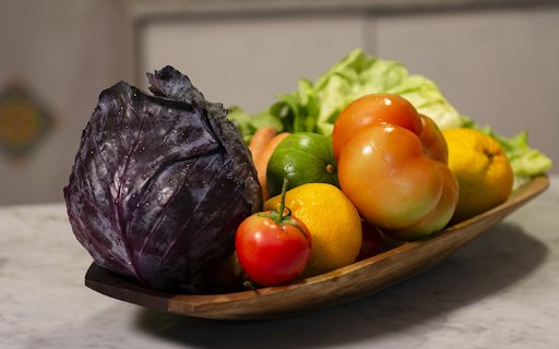 Purple cabbage and fresh vegetables  from Chrome web store to be run with OffiDocs Chromium online