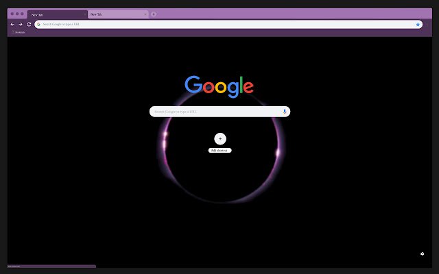 Purple circle  from Chrome web store to be run with OffiDocs Chromium online