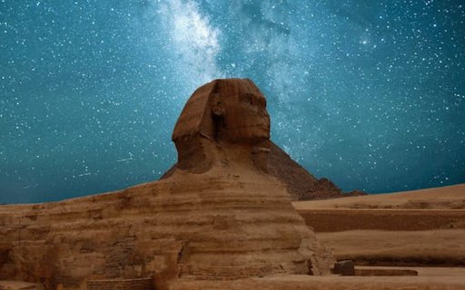 Pyramid in the night sky  from Chrome web store to be run with OffiDocs Chromium online