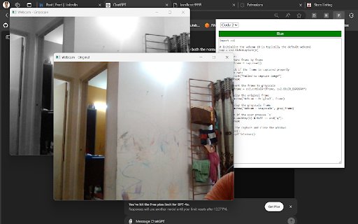 Python Runner  from Chrome web store to be run with OffiDocs Chromium online