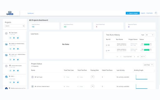 Qabots Extension  from Chrome web store to be run with OffiDocs Chromium online