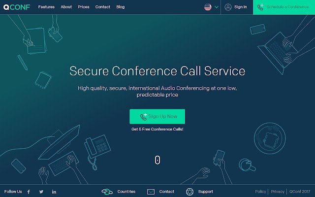 QCONF  from Chrome web store to be run with OffiDocs Chromium online