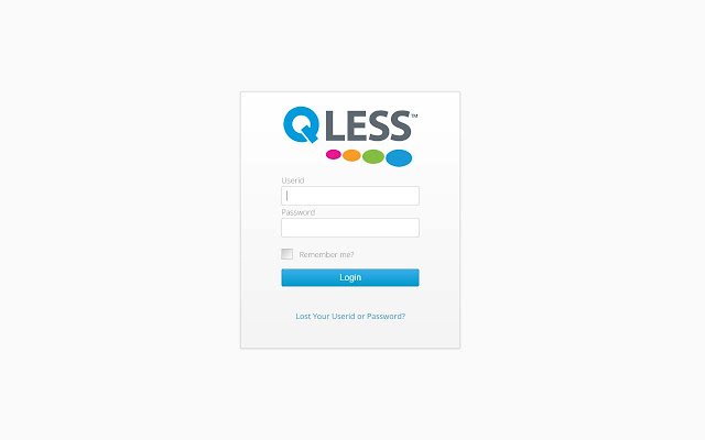 QLess Kiosk từ cửa hàng Chrome trực tuyến sẽ được chạy với OffiDocs Chromium trực tuyến