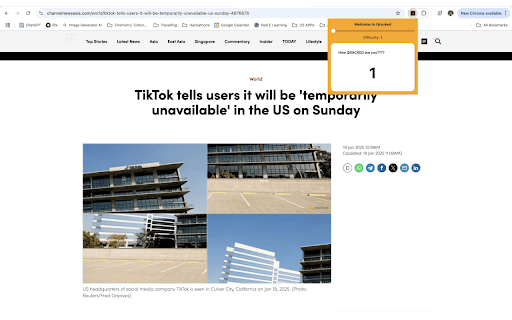 Qrack  from Chrome web store to be run with OffiDocs Chromium online