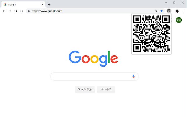QrCode for URL  from Chrome web store to be run with OffiDocs Chromium online