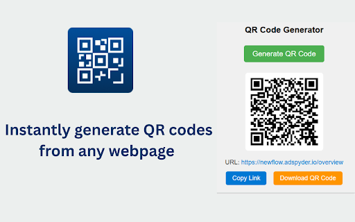 QR Code Generator for Chrome from Chrome web store to be run with OffiDocs Chromium online QR Code Generator for Chrome from Chrome web store to be run with OffiDocs Chromium online